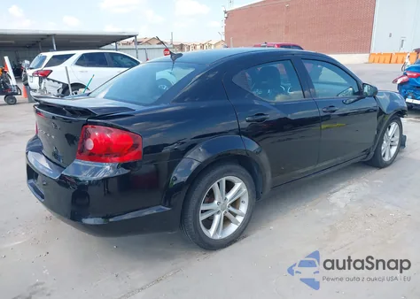 2013 Dodge Avenger Se V6 из США, поврежденный, VIN 1C3CDZAG4DN717676